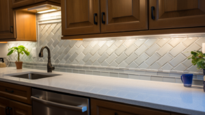 Beautiful kitchen tile backsplash