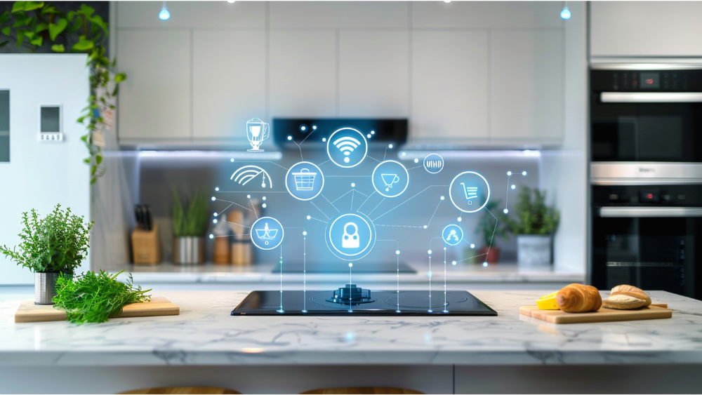 integrating smart technology into a kitchen remodel