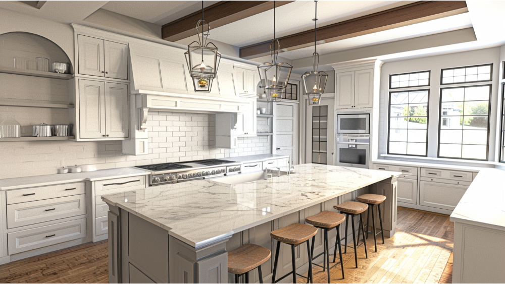 A nice kitchen remodel