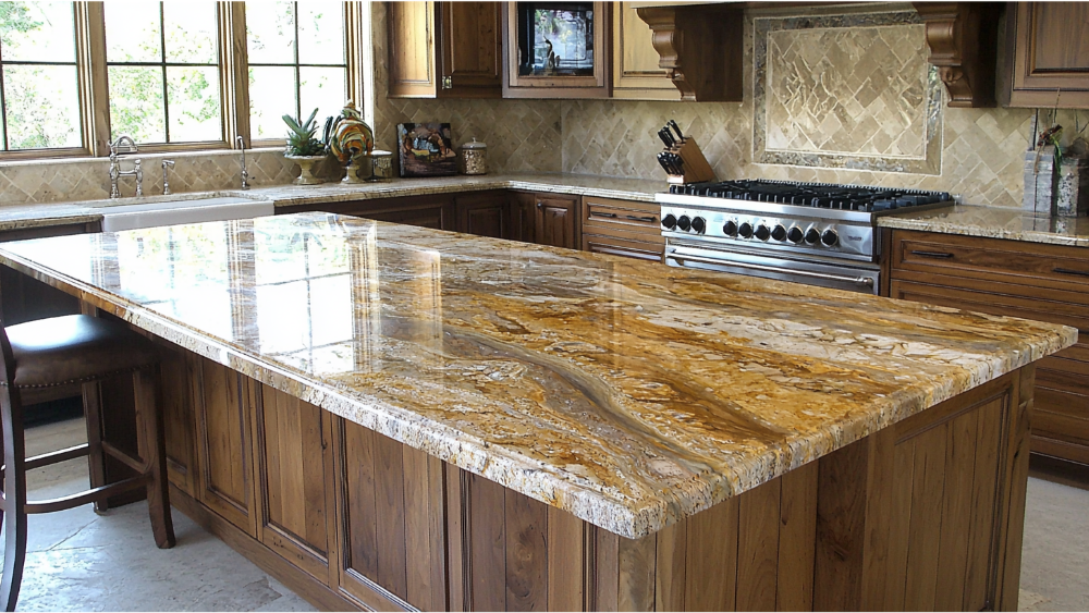 A nice kitchen countertop